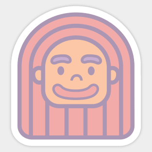 Pastel Girl Sticker